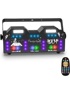 Colorful DJ Laser Lights for Parties, Events & Home Decor - Stunning Light Show